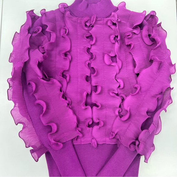 Anne Fontaine Sidaline Sweater in Anemone - Picture 3 of 6